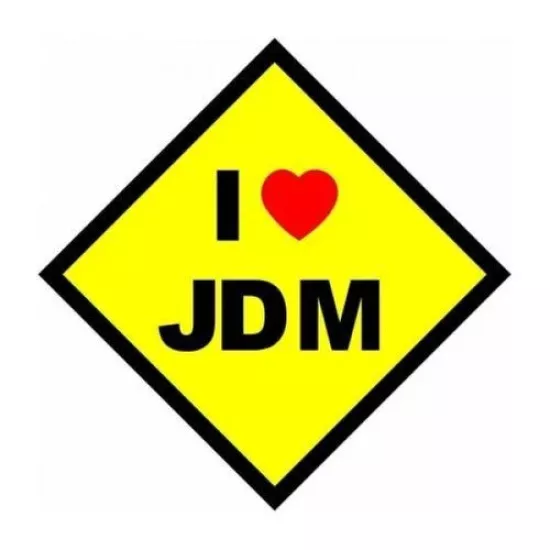 Ce-Ka I Love JDM ( JDM’yi Seviyorum ) Araç Sticker